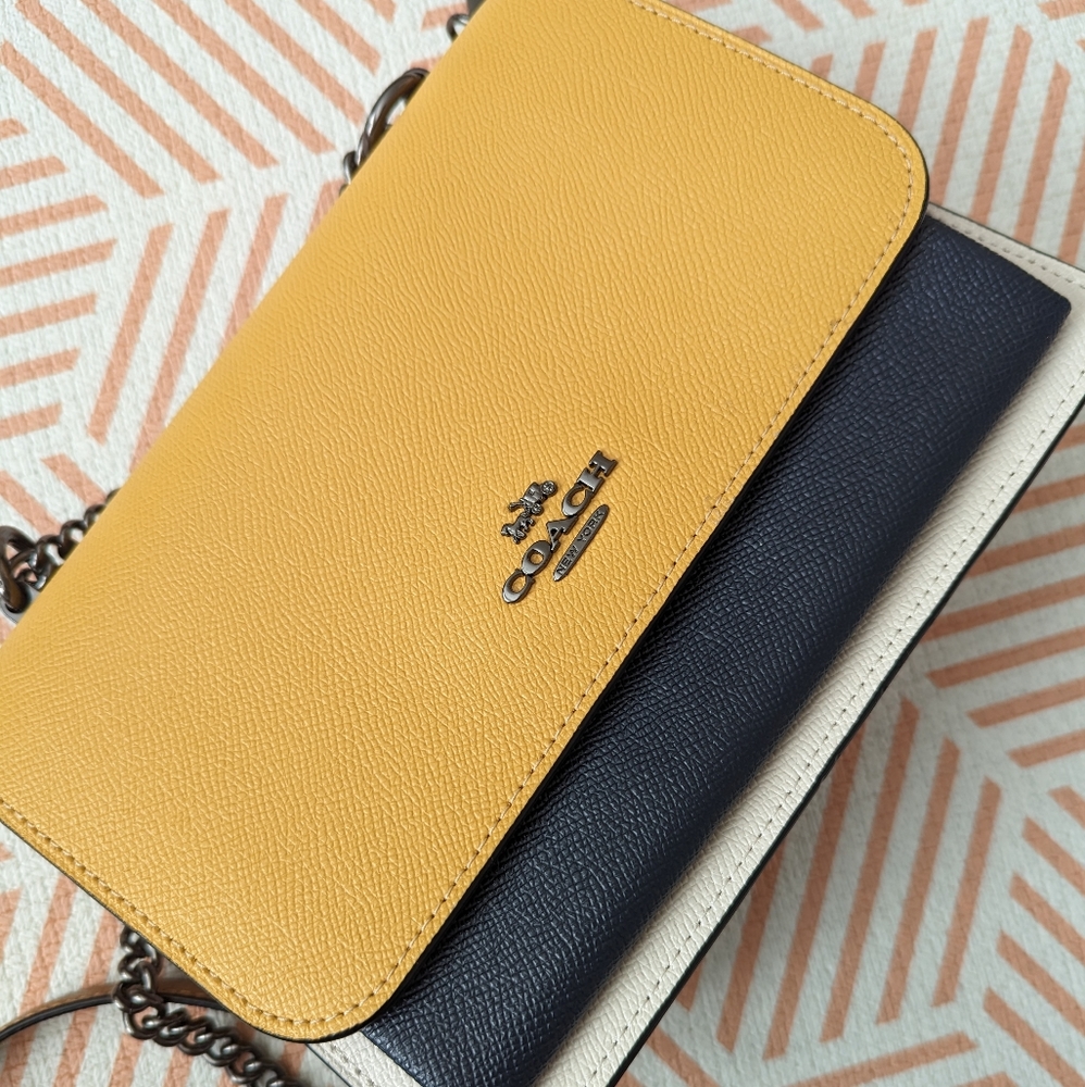 NEW W/O Tags Coach Klare Crossbody Colorblock Bag
